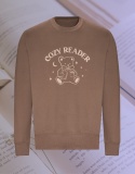 Bluza z nadrukiem Cozy Reader