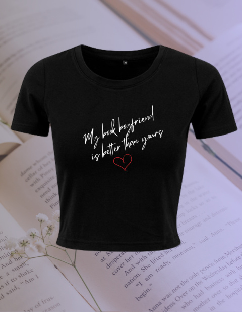 Crop Top Fikcyjny facet Crop Top Fikcyjny facet