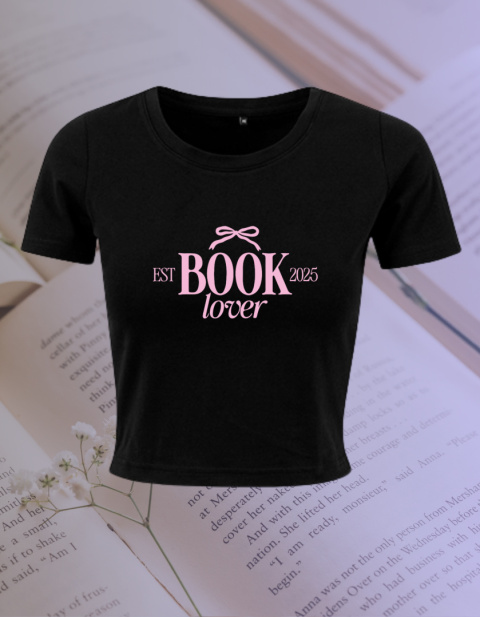 Crop Book Lover Crop Book Lover