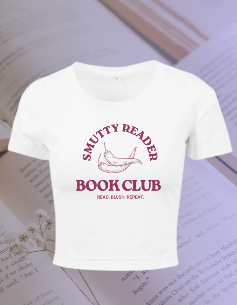 Crop Top Smutty Book Club Crop Top Smutty Book Club