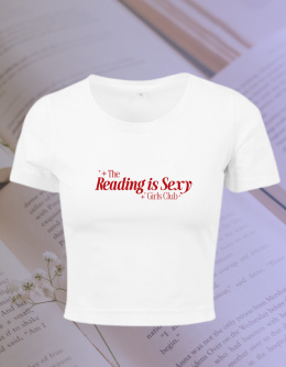 Crop Top Reading is sexy