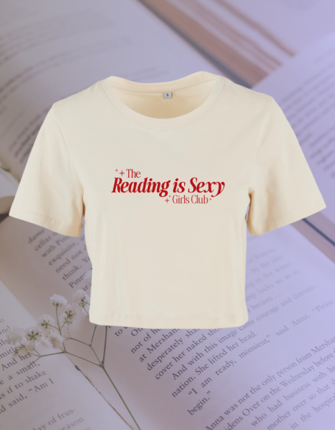 Crop Top Reading is sexy Crop Top Reading is sexy