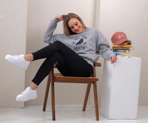 Bluza oversize Death
