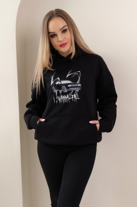 Bluza oversize I wanna fall