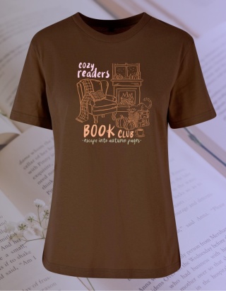 Koszulka Cozy Autumn Reader