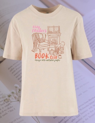 Koszulka Cozy Autumn Reader