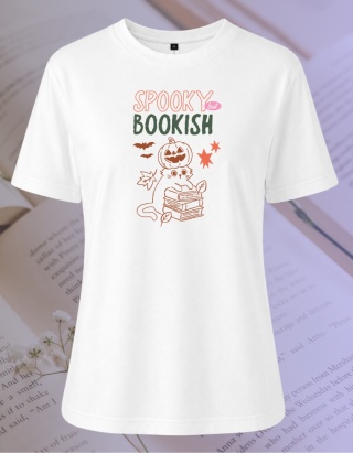 Koszulka Spooky bookish