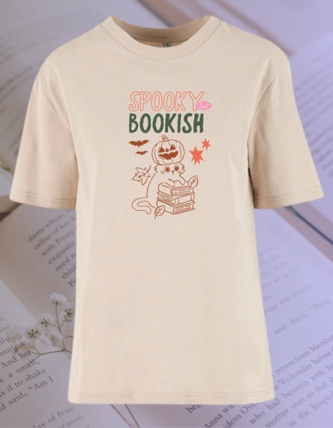 Koszulka Spooky bookish