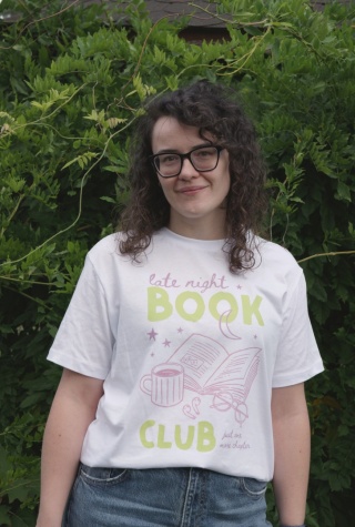 Koszulka Late night book club