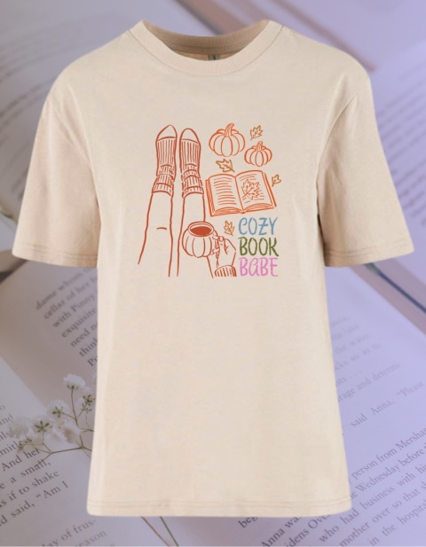 Koszulka Cozy Book Babe