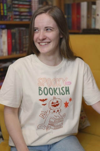 Koszulka Spooky bookish
