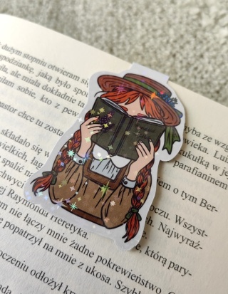 Zakładka magnetyczna Ania Shirley